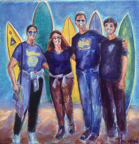 commissioned painting